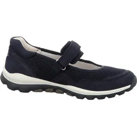 Gabor Sneaker Low Damen Weit Blau 40