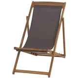 Siena Garden Beachliege Aviro 98,5 cm x 57 cm x 98 cm Grau