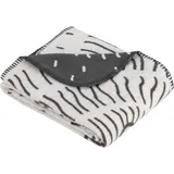 s.Oliver - Kuscheldecke mit Motiv, - braun | creme