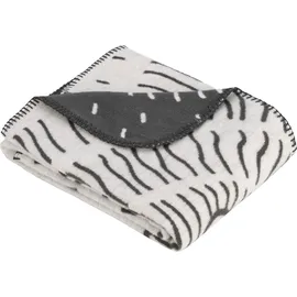 s.Oliver - Kuscheldecke mit Motiv, - braun | creme