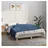 vidaXL Gewichtsdecke Blau 140x200 cm 6 kg Stoff