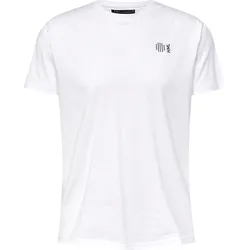 hummel Court Cotton T-Shirt Herren - weiß- L