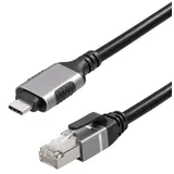 Maxtrack USB-C auf RJ45 Adapter Schwarz