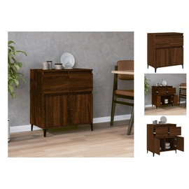 vidaXL Sideboard Braun Eichen-Optik 60x35x70 cm Holzwerkstoff