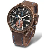 Vostok Europe Almaz Space Station Chronograph Herrenuhr BRONZE 320O266