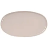 Asa Selection Servierplatte SEMANA, 28,5 x 16 cm - Beige - Steinzeug - oval