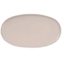 Asa Selection Servierplatte SEMANA, 28,5 x 16 cm - Beige - Steinzeug - oval