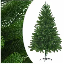 vidaXL Künstlicher Weihnachtsbaum Naturgetreue Nadeln Grün 180 cm