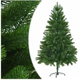 vidaXL Künstlicher Weihnachtsbaum Naturgetreue Nadeln Grün 180 cm