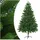 vidaXL Künstlicher Weihnachtsbaum Naturgetreue Nadeln Grün 180 cm