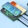 Baseus USB-C auf Micro USB + Lightning 1,5 m Schwarz