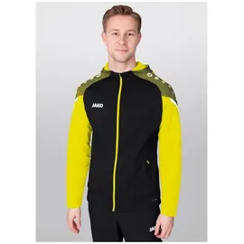 Jako Performance Kapuzenjacke Herren schwarz/anthra light XXL