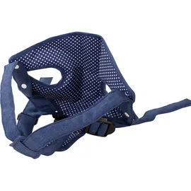 götz puppenmanufaktur int. gmbh Götz 3402942 Babybauchtrage Denim Spots
