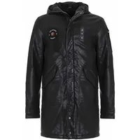 Cipo & Baxx Mantel in schwarz | Gr.: L