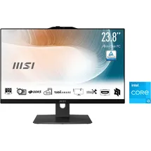 MSI Modern AM242P 1M-1870DE 2023 23,8" Full HD Intel Core 3 100U 1,1 GHz 16 GB RAM 256 GB SSD Win 11 Pro