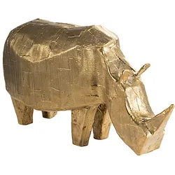 Pulpo - Dekofigur Nashorn, Bronze