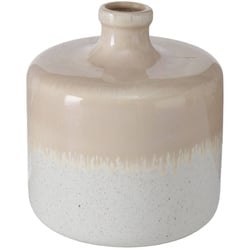 BOLTZE Vase Karmina Steingut Beige