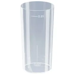 500x Longdrink-Glas, PS, Spritzguss, klar, 200ml