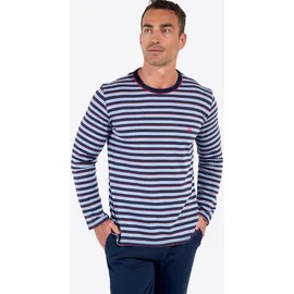 HOM Pyjama Long Sleepwear Atlantic Blau XXL