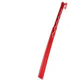 Schuhlöffel für Herren | Ergonomischer Schuhlöffel | Langstiel-Schuhlöffel | Leichter Schuhlöffel mit langem Griff für Senioren, extra langer Schuhlöffel für Stiefel, rot, Refer to description - Refer to description