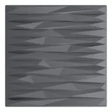vidaXL Wandpaneele 24 Stk. Grau 50x50 cm XPS 6 m2 Stein