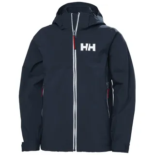 HELLY HANSEN Jr Rigging Rain Jacket, Marineblau, 10 Jahre