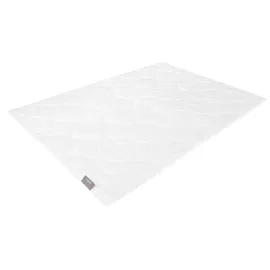 Badenia Alpaka Naturhaar Bettdecke leicht in weiß | Gr.: 200x200 cm