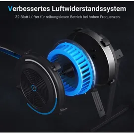 Merach – Klappbares Luftwiderstands-Rudergerät – lcd, ergonomischer Sitz, bis 158 kg