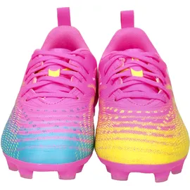 Puma Future 9 Play AG/FG Kinder Poison Pink/Sun Stream/Bright Aqua 29