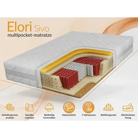 MKS Taschenmatratze ELORI 140 x 200 cm H3/H4