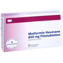 Metformin Heumann 850 mg Filmtabletten 30 St
