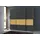 WIMEX Schwebetürenschrank Dubai 225 x 208 x 65 cm Gold/Schwarz