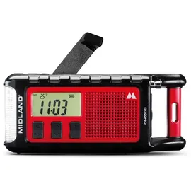Midland ER 300 Pro schwarz + Taschenlampe + Handkurbel