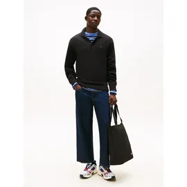 Tommy Hilfiger Polokragenpullover Schwarz L