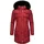 Navahoo Parka Tiniis blutrot / schwarz M