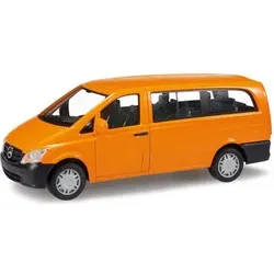 HERPA 48910-003 1:87 Mercedes-Benz Vito Bus, tieforange tieforange / deep orange