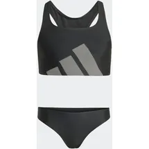 adidas Big Logo Kids Bikini Set Schwarz 164