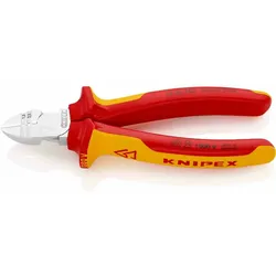 KNIPEX   Seitenschneider, 160mm, isoliert, Abisolierfunktion, VDE geprüft, Standard