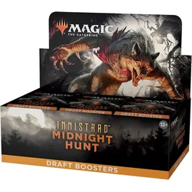 MAGIC: The Gathering Wizards of the Coast Innistrad: Midnight Hunt Draft Booster Display