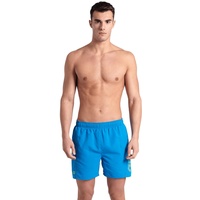 Arena Herren Fundamentals Logo Boxer Swim Trunks, Blue Lake-Soft Green, XXL EU