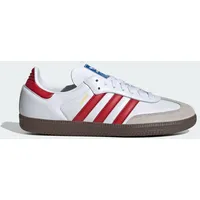 Adidas Samba OG White / Better Scarlet / Gum 5 45 1/3