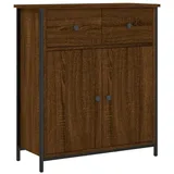vidaXL Sideboard Braun Eichen-Optik 70x30x80 cm Holzwerkstoff