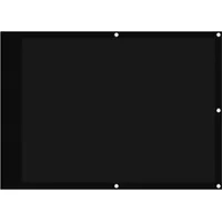 vidaXL Seitenmarkise 75 x 800 cm Schwarz Polyester