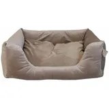 Kentucky Hundebett Velvet S 60 x 40 cm beige