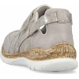 Rieker Slipper Damen Weite E Silber 38