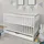 Kids Collective Babybett weiß Holz, Kiefer, 60x120 cm, Babymöbel, Babybetten, Gitterbett