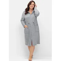 sheego Bademantel SHEEGO Grau 56/58