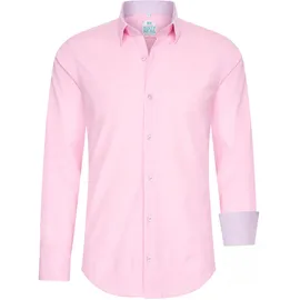 RUSTY NEAL Langarmhemd Rosa 6XL