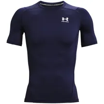 Under Armour HeatGear kurzarm Funktionsshirt Herren 410 midnight navy/white XXL