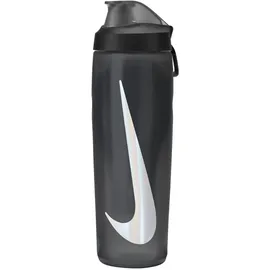 Nike Refuel Bottle Locking Lid Trinkflasche 709ml 054 anthracite/black/silver iridescent